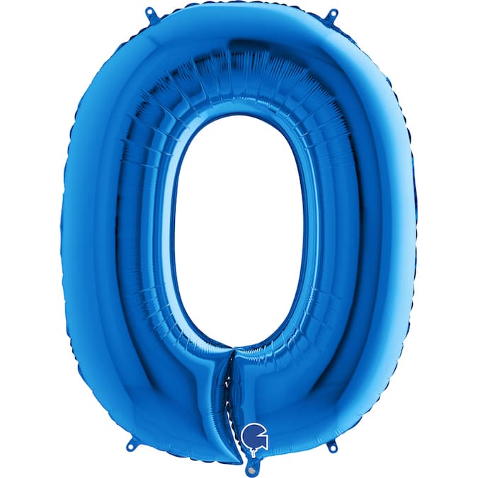 40" Grabo Blue Foil Number 0